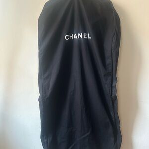 CHANEL Elegant Black Garment Cover